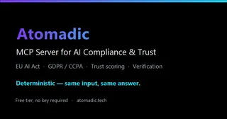 Show HN: Atomadic – Zero-LLM Sub-200us MCP Action Interlock