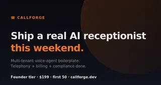 Show HN: Tired of rebuilding Twilio+LLM+billing for every voice-agent client