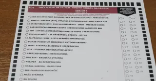 Novi izgled glasačkih listića na izborima: Obavezno označiti stranku