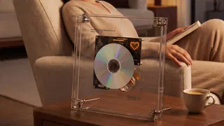  This transparent CD player puts the inner workings on full display like a work of art — it's the perfect showpiece for physical media fans 