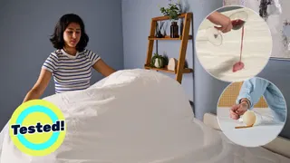  I threw everything at a $119 mattress protector and a $21 alternative — but which can survive our dreaded red wine test? 