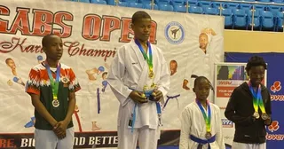 George's Aspirito van Neel wins double gold at Gaborone International Open
