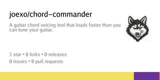 Show HN: Chord Commander – A webapp to organize guitar chords
