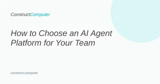 How to choose an AI Agent platform for your team