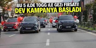 Bu 5 ilde TOGG ile ücretsiz gezi fırsatı! Dev kampanya başladı