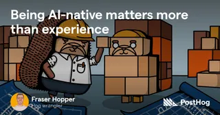 Being AI-native matters more than experience