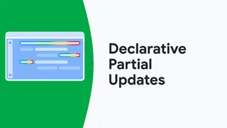 API proposed by Chrome: Declarative partial updates