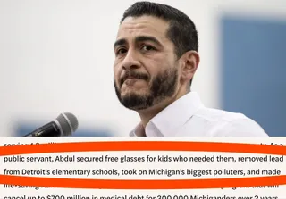 Abdul El-Sayed Falsely Claims He 'Removed' Lead from the Water in Detroit Elementary Schools When He Was City's Health Director