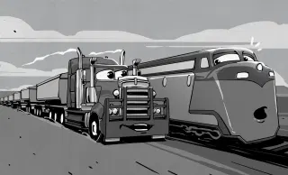 Road Trains Roam The Backroads of Australia