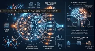 Auditability vs. Forced Determinism: Future of Agentic AI