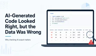 AI Generated Code Looked Right, but the Data Was Wrong