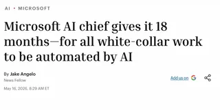 Microsoft AI CEO forecasts human-level AI in 18 months