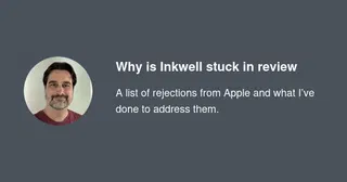 Why is Inkwell stuck in review