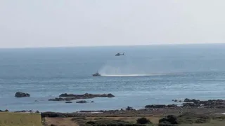 La SNSM au secours d'un bateau de pêche en train de couler au large du cap de la Hague