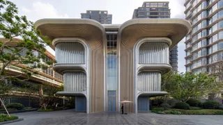 Foster + Partners lines Shanghai art gallery with tubular glass
