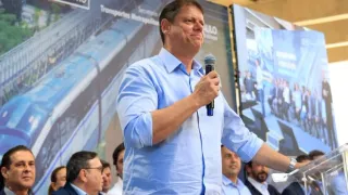 Assista ao discurso de Tarcísio na convenção do PL na íntegra