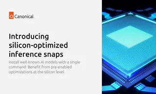 Ubuntu silicon-optimized inference snaps for AI