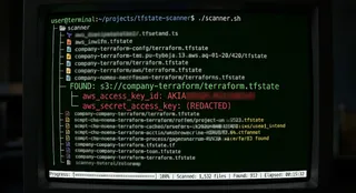 I built a scanner that found 41 live AWS keys in 900 Terraform state files