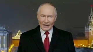 Putin recibió el 2026 con "fe en la victoria" en Ucrania