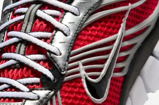 There’s Techy Throwback Sneakers & There’s Nike’s Red-Hot Runner
