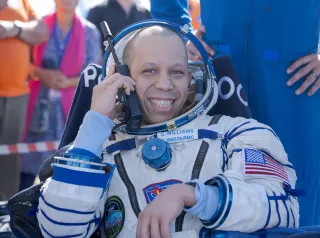 NASA Astronaut Chris Williams Returns to Earth