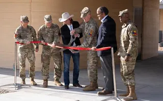 New 3D-printed barracks open at Fort Bliss AI